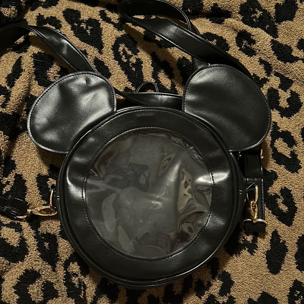 Mickey pin crossbody